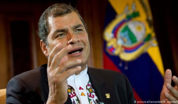 Rafael Correa aspirará a vicepresidencia de Ecuador en elecciones de 2021