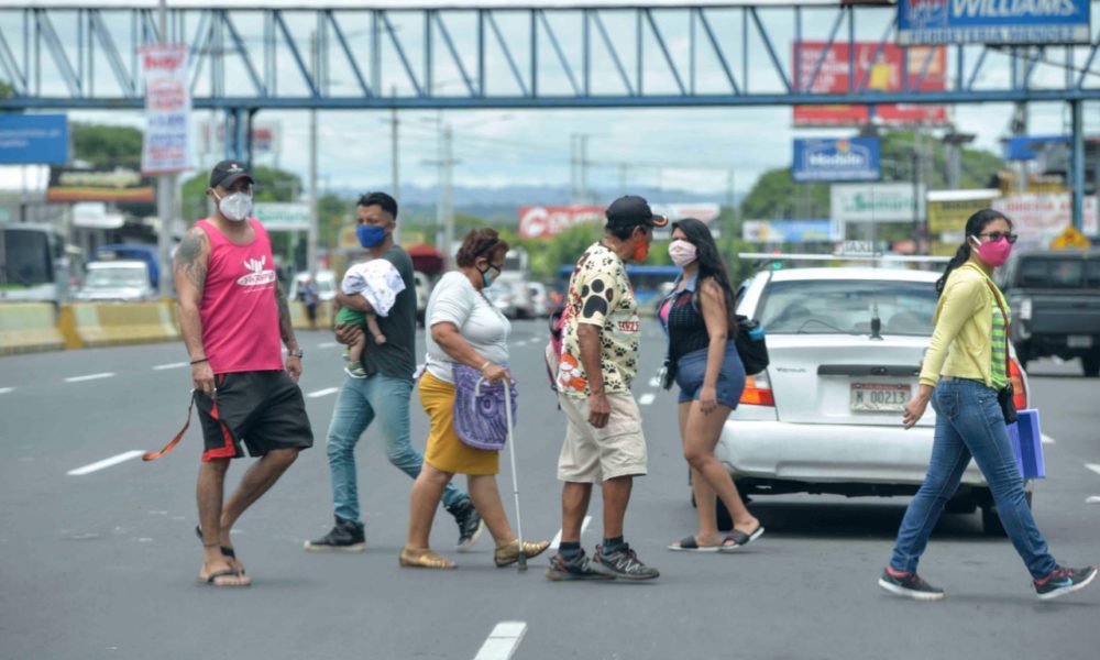 covid-19, coronavirus, mascarillas, managua