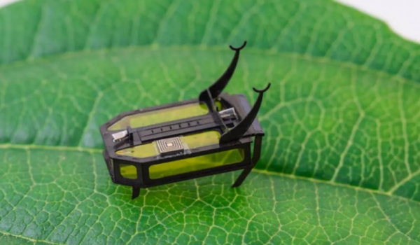 Científicos crean un robot del tamaño de un escarabajo movido por metanol