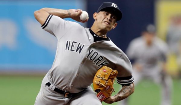 Baseball América: Jonathan Loáisiga será el sucesor de Aroldis Chapman