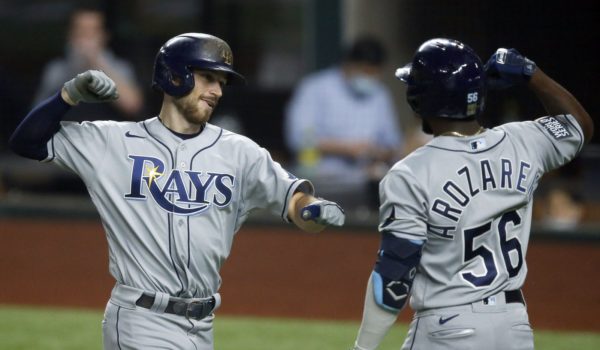 Brandon Lowe encabeza la reacción de Tampa ante los Dodgers y se empata la Serie Mundial