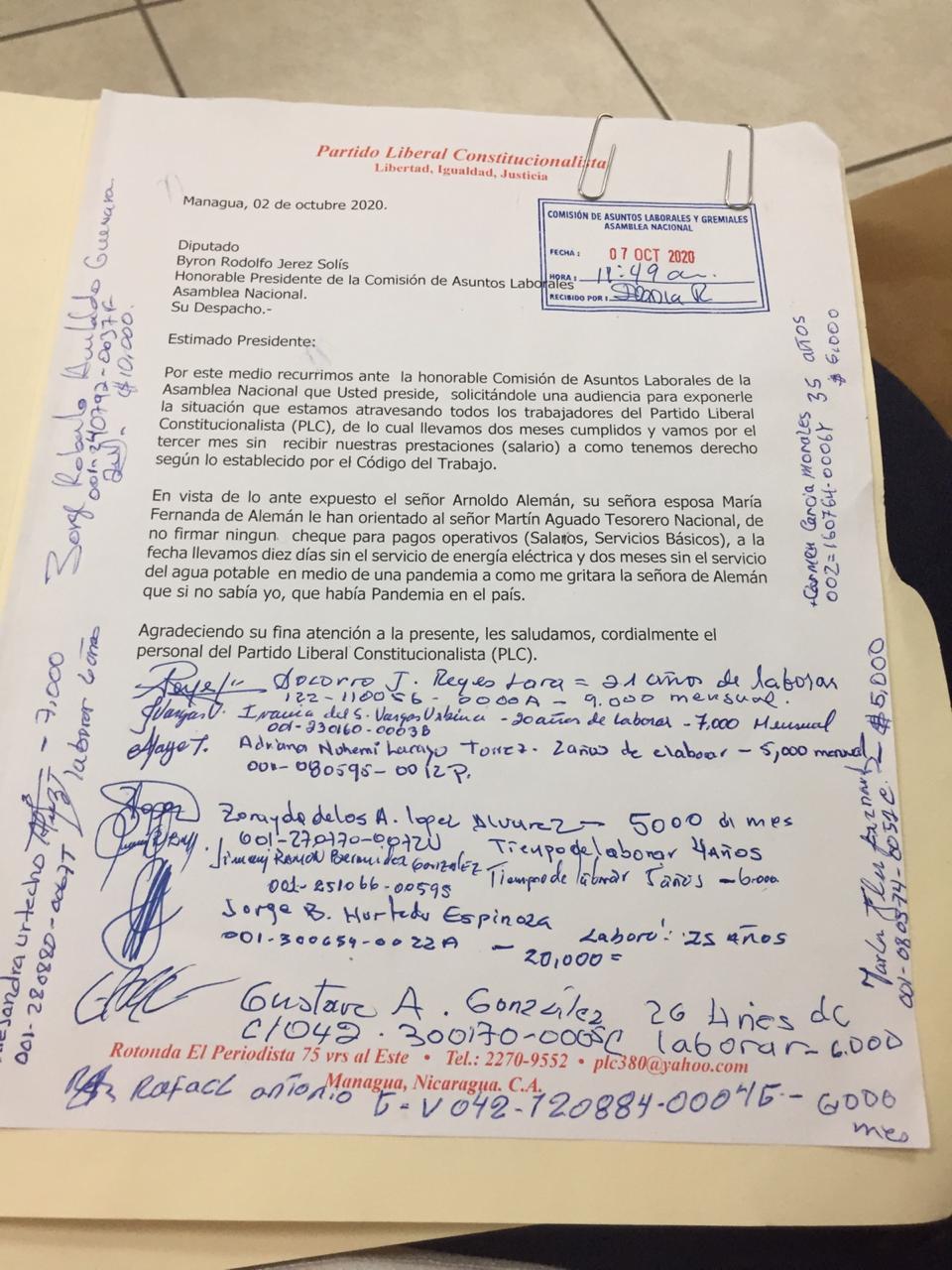 PLC, trabajadores, salarios, Comisión Laboral