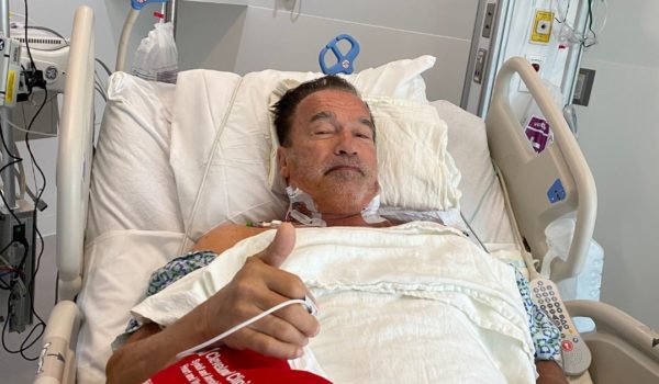 Arnold Schwarzenegger fue operado por tercera vez del corazón