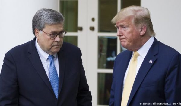 Trump anuncia la salida del fiscal general William Barr