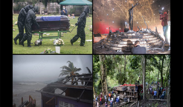 Los 10 hechos que hicieron historia en Nicaragua en el 2020… El último es el más trágico