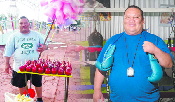 La historia del entrenador del campeón Gold que vende palomitas y algodones en las calles