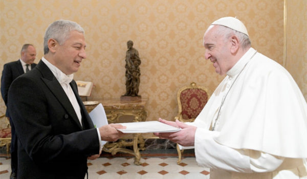 Régimen retira a Francisco Bautista Lara como embajador ante la Santa Sede