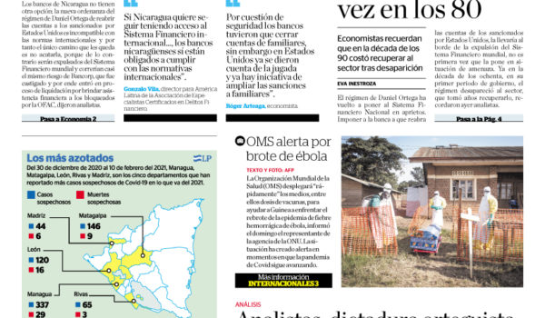 Portada impresa 15-02-2021