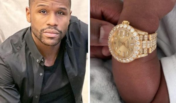 Floyd Mayweather regala a su nieto recién nacido un reloj valorado en 44 mil dólares
