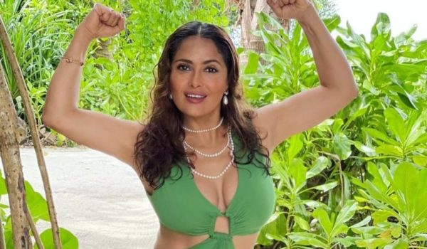 Salma Hayek y otros famosos hacen campaña para regalar un millón de jardines