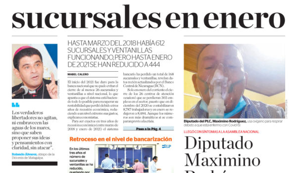 Portada impresa 22-03-2021