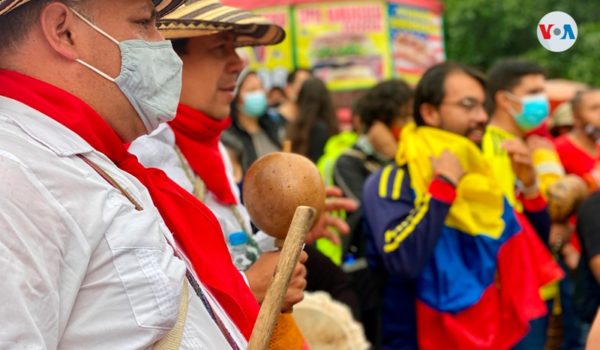 Artistas colombianos en las protestas: «El arte es el canal efectivo para alzar nuestra voz»