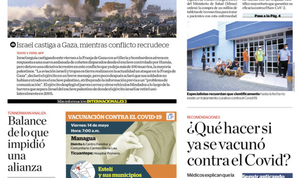 Portada impresa 14-05-2021