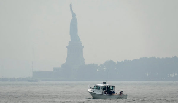 Nueva York en alerta de contaminación del aire por humo de incendios