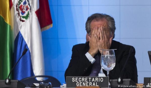 Bolivia acusa a Luis Almagro de «injerencia» ante la OEA