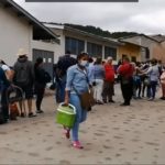 Los nicaragüenses ya no hacen filas kilométricas en su país para vacunarse, prefieren hacerlo en Honduras