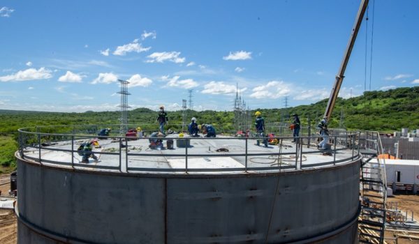 Planta de gas natural, de inversión estadounidense, está casi lista en Nicaragua