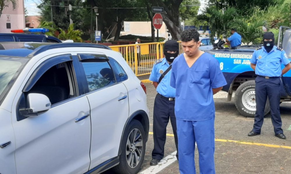 Francisco Anderson Gonzalez, sospechoso de haber participado en el crimen del ferretero, Jorge López Sevilla. LA PRENSA/cortesía.