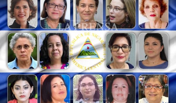 Las mujeres capturadas en la última ola de detención del gobierno Ortega y Murillo