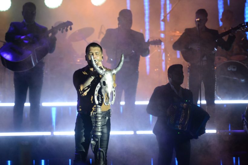 Así se vivió el concierto de Christian Nodal en Nicaragua