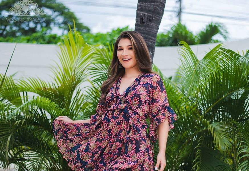 Alejandra Villalta, de 20 años, representante de Managua. LA PRENSA/Miss Nicaragua