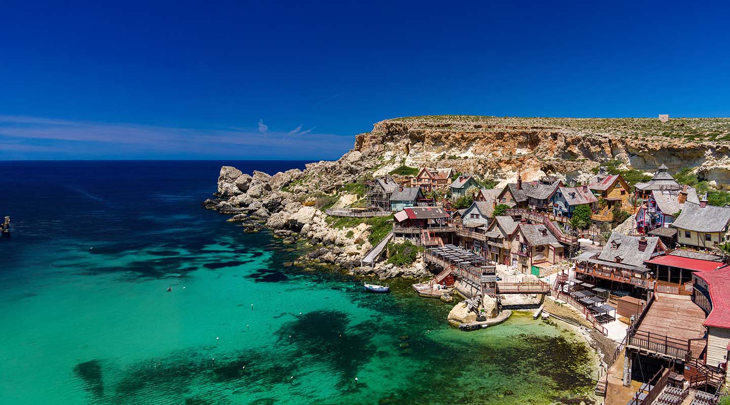 Popeye Village, el pueblo de fantasía a orillas del Mediterráneo
