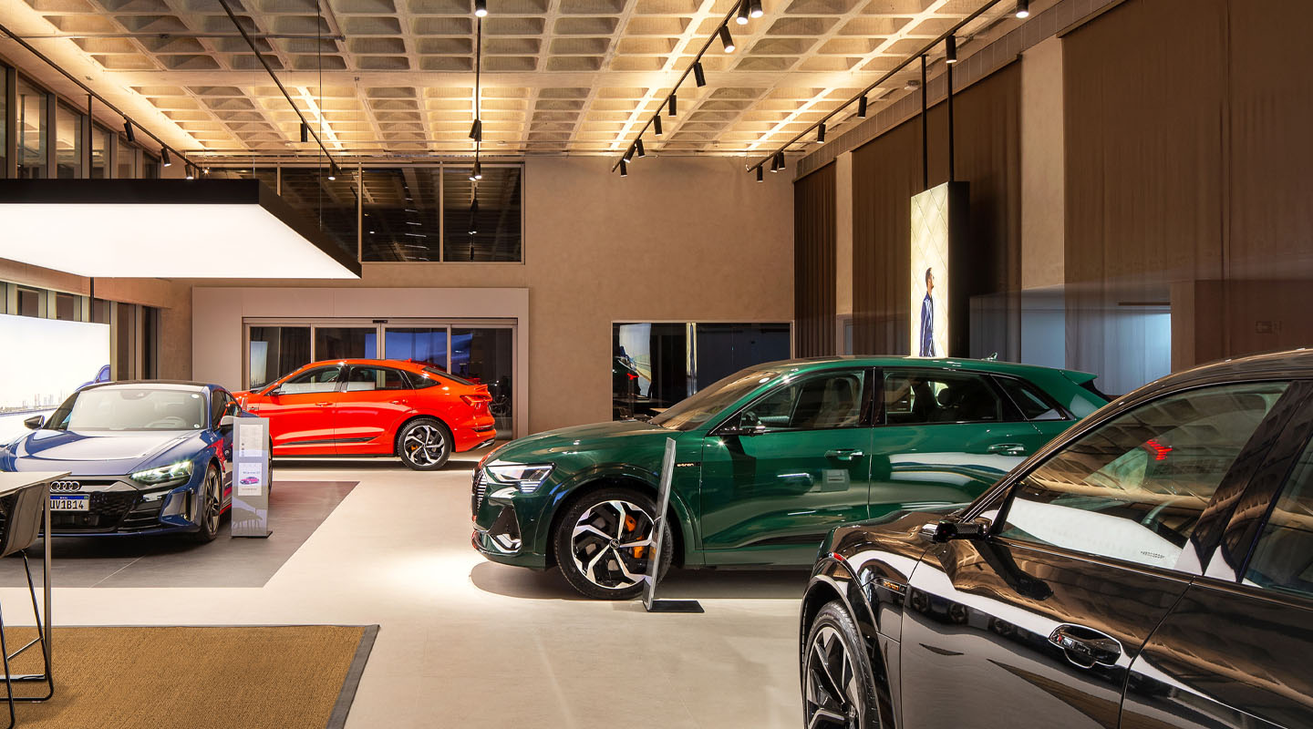 Progressive Showroom Concept, la nueva arquitectura del lujo en la red Audi