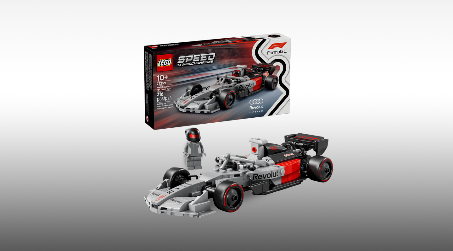 Audi, LEGO y Mattel; lo exclusivo de la temporada se conduce en miniatura