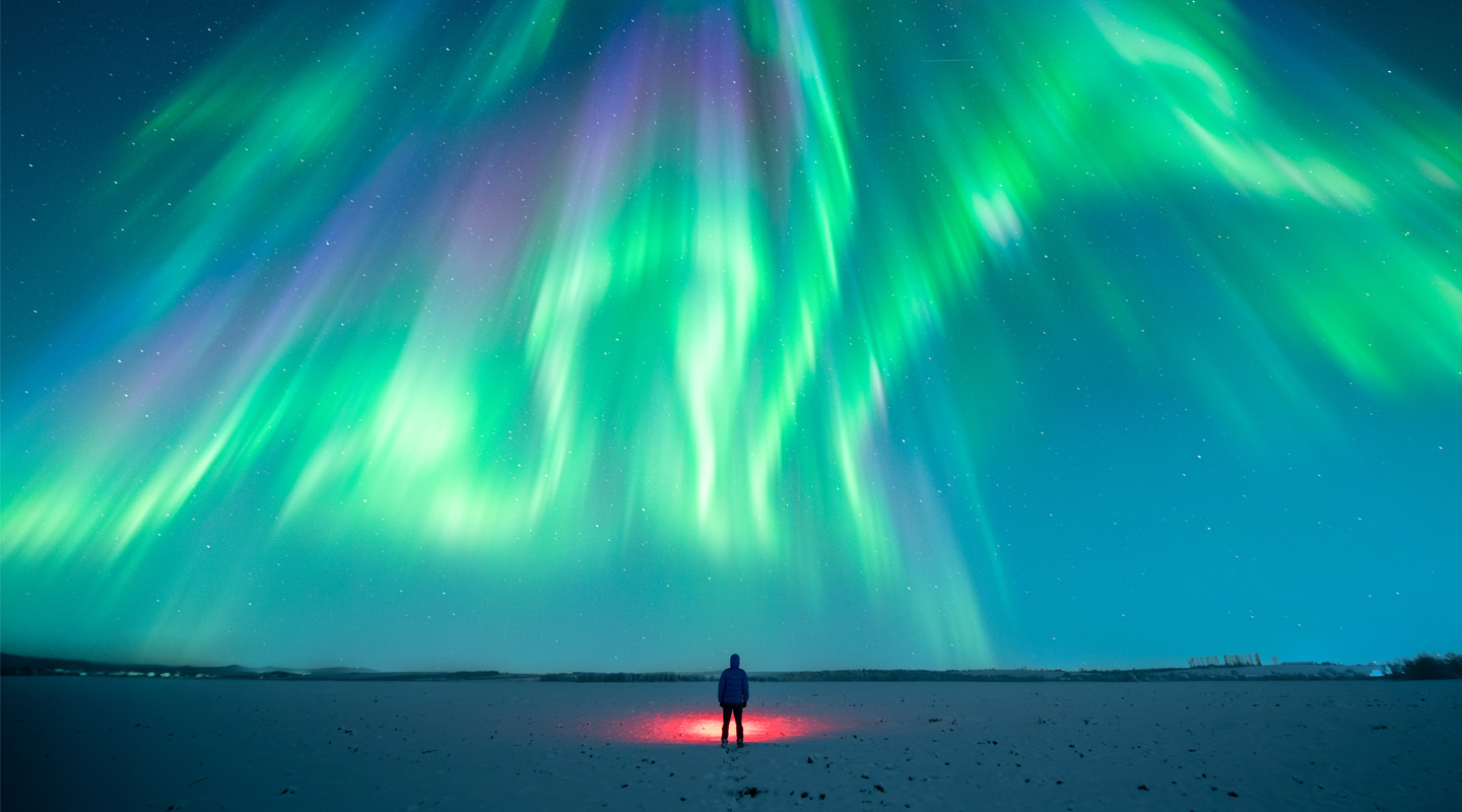 El paisaje nórdico se vuelve fantasía