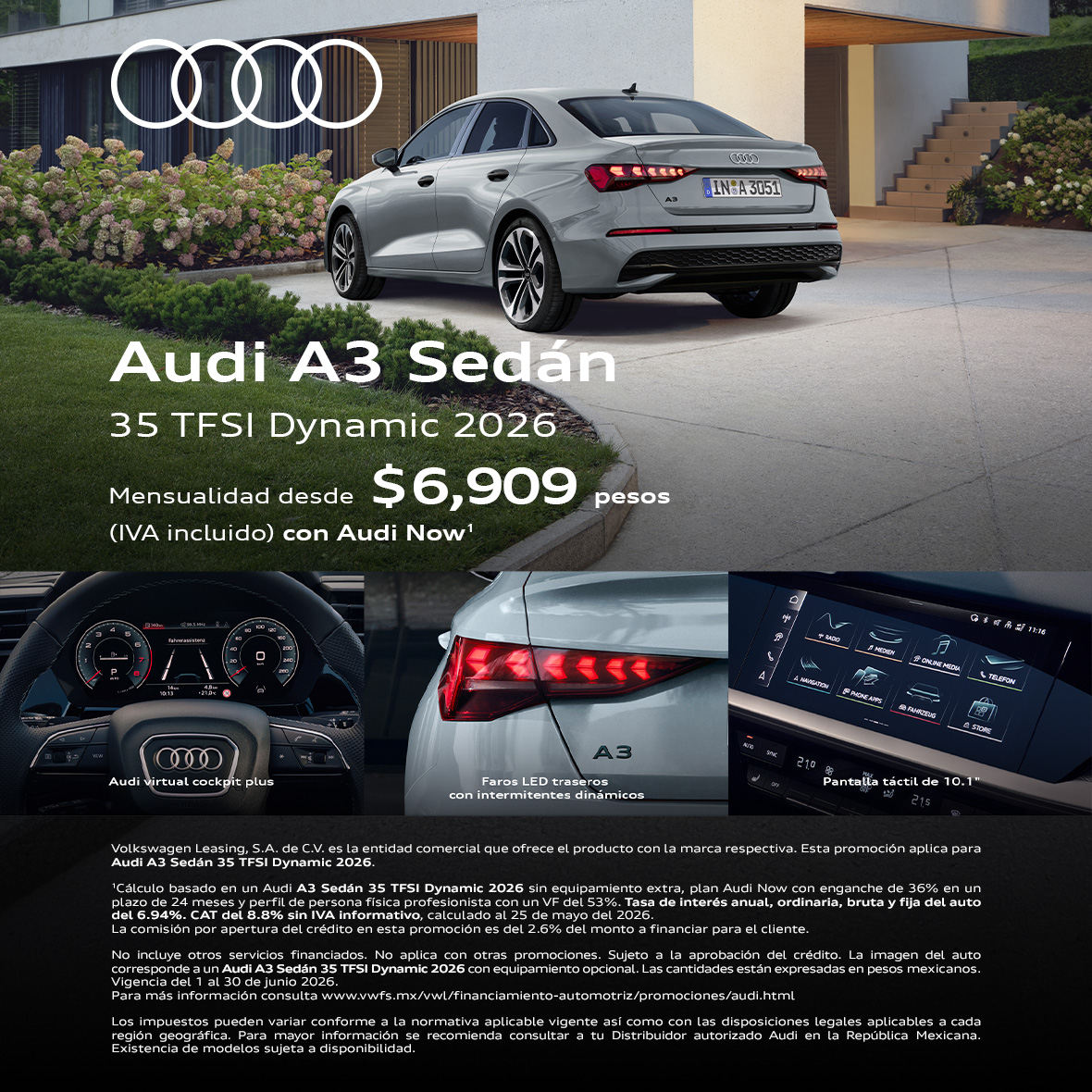 Audi A3 Sedán