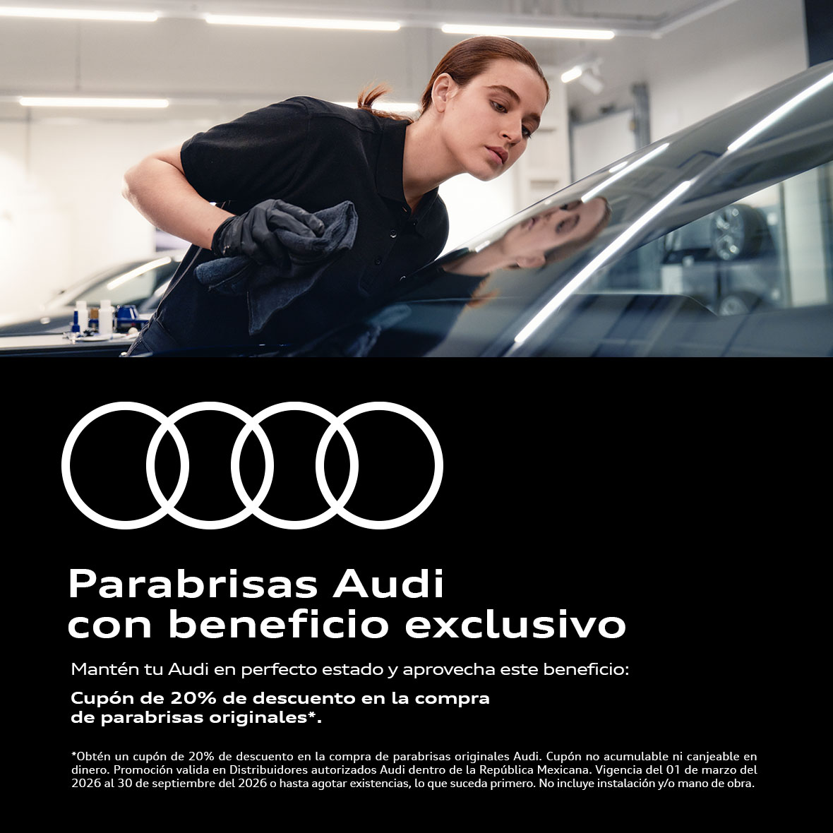 Parabrisas Audi