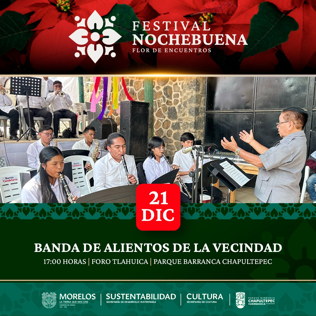 CELEBRA PARQUE BARRANCA DE CHAPULTEPEC TERCERA SEMANA DEL FESTIVAL DE LA NOCHEBUENA