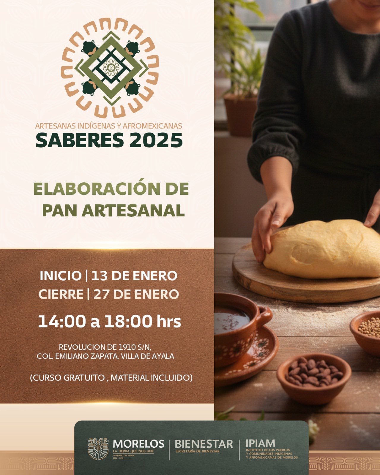 INICIA IPIAM TALLERES PARA PRESERVAR EL LEGADO CULTURAL DE LAS MUJERES ARTESANAS