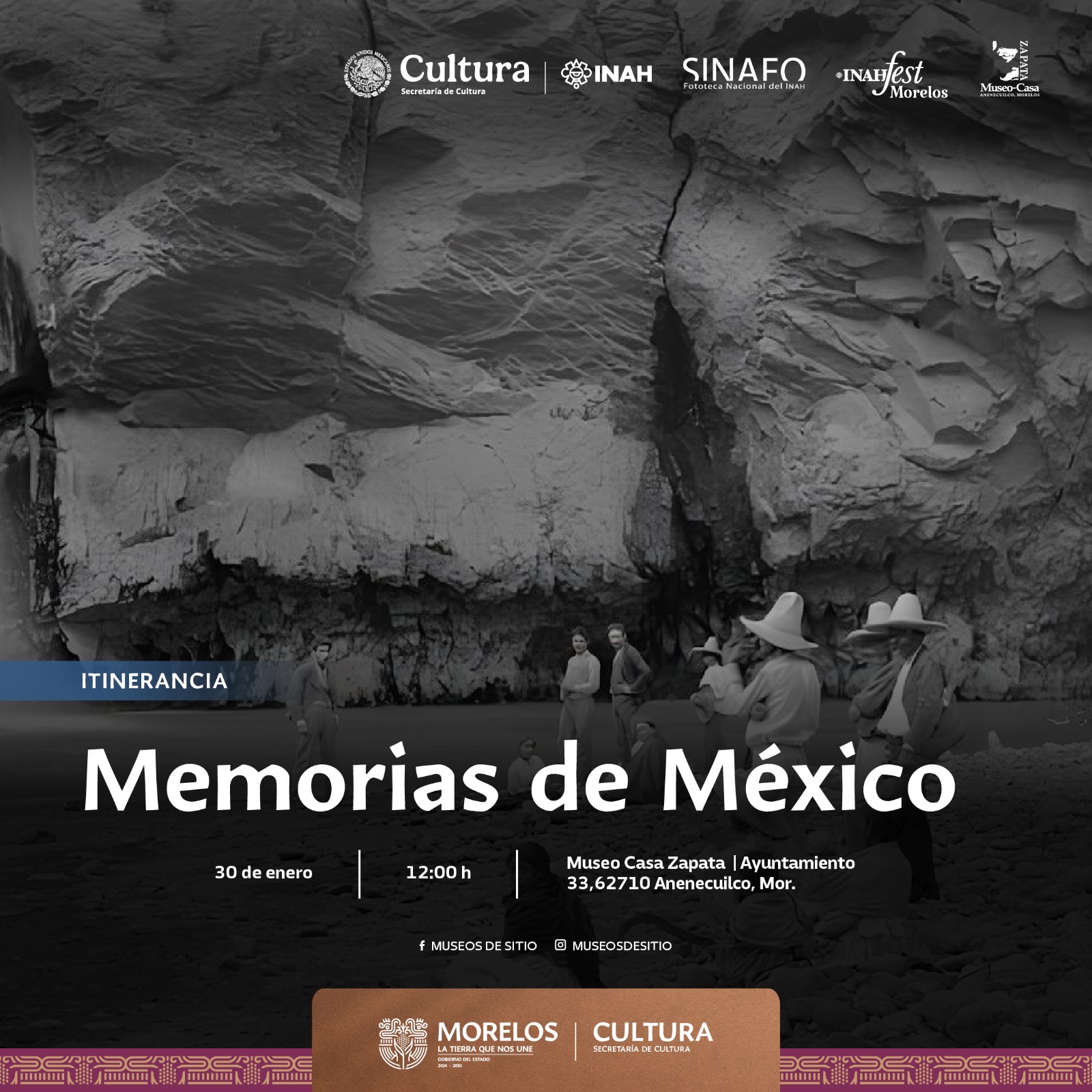 LLEGAN AL MUSEO CASA ZAPATA LAS EXPOSICIONES “MEMORIAS DE MÉXICO” Y “SI TE AGARRAN TE VAN A MATAR”