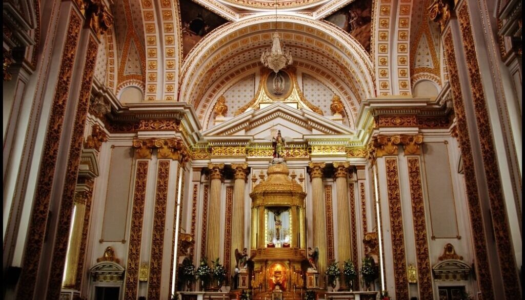 Santuario Nuestro Señor de Chalma (Interiores) Malinalco,Estado de México