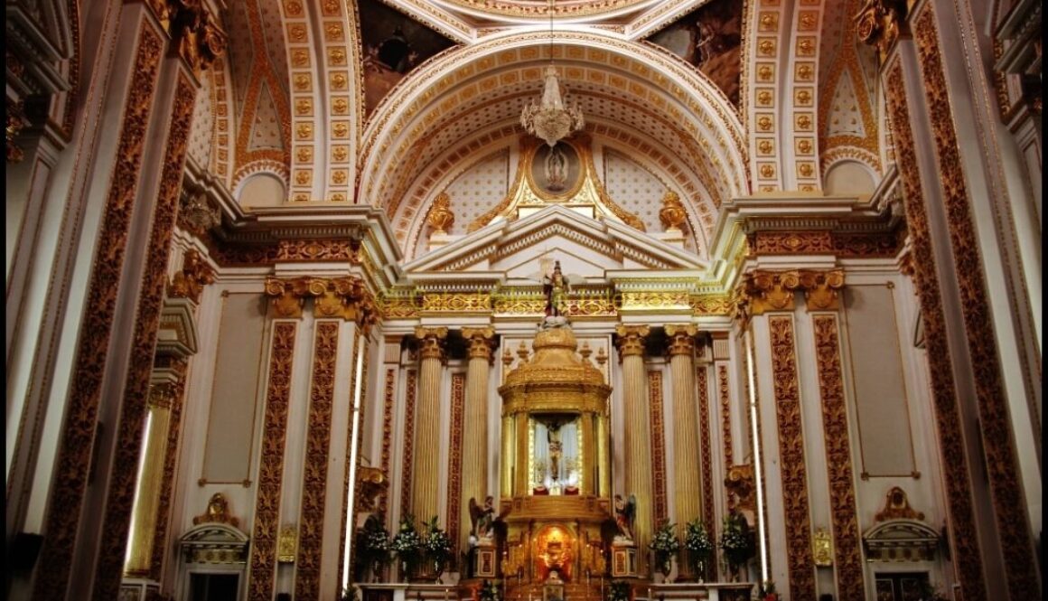 Santuario Nuestro Señor de Chalma (Interiores) Malinalco,Estado de México