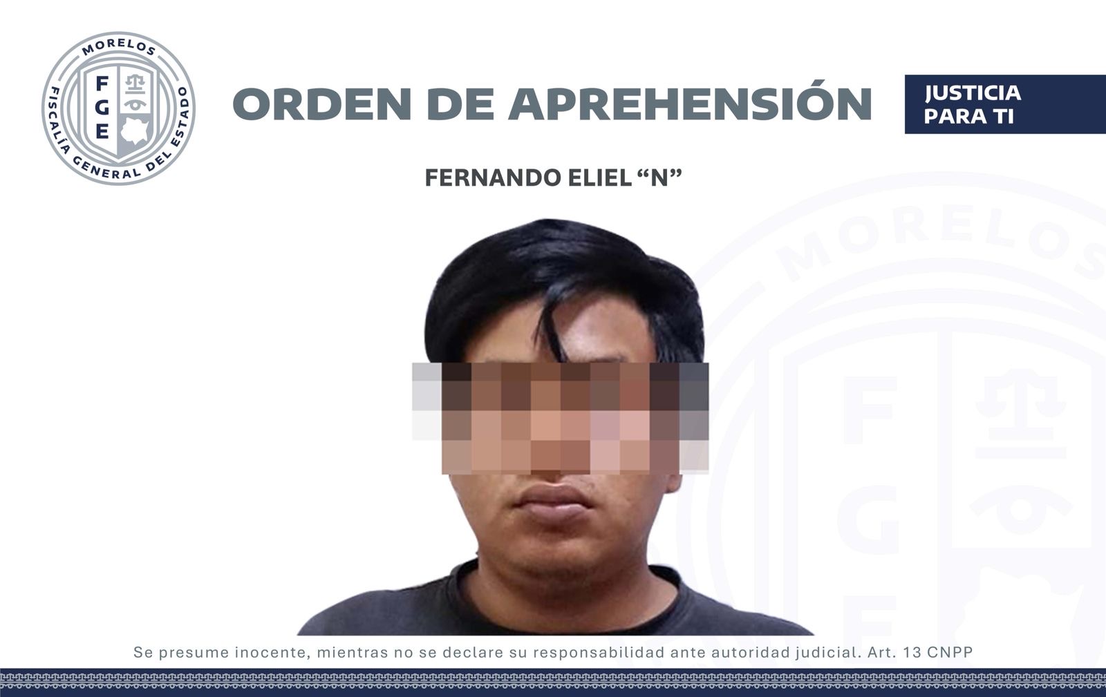 POR PROBABLE FEMINICIDIO EN EMILIANO ZAPATA AIC APREHENDE A UN MASCULINO