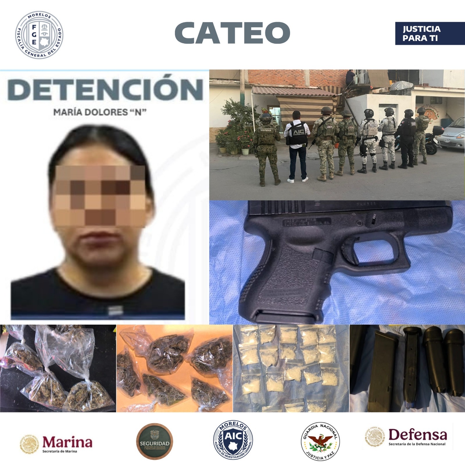 CATEAN UN INMUEBLE EN ZACATEPEC, PRESUNTAMENTE VINCULADO CON LA DISTRIBUCIÓN DE DROGAS