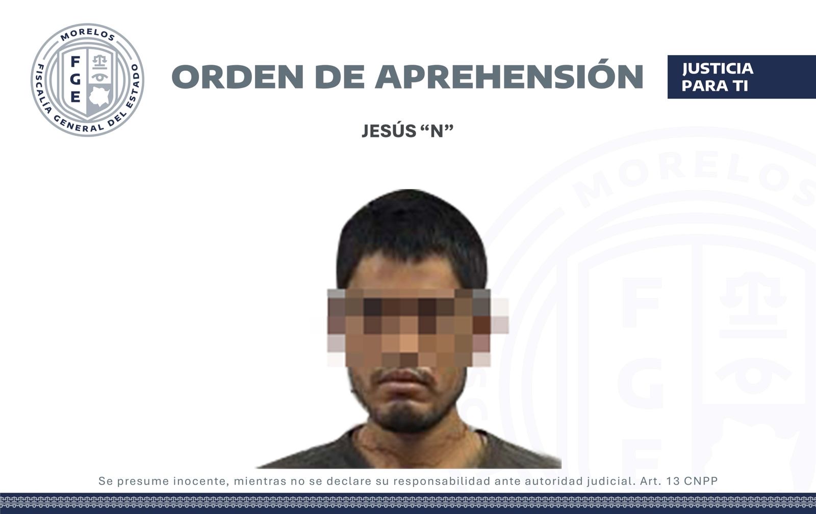 APREHENDEN EN JOJUTLA A UN MASCULINO QUE INCUMPLIÓ MANDATO JUDICIAL POR DELITOS CONTRA LA SALUD