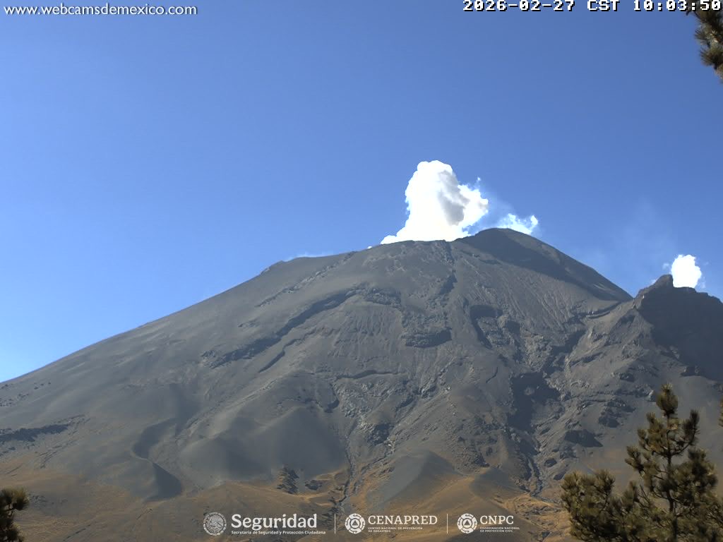 REPORTE MONITOREO DEL VOLCÁN POPOCATÉPETL