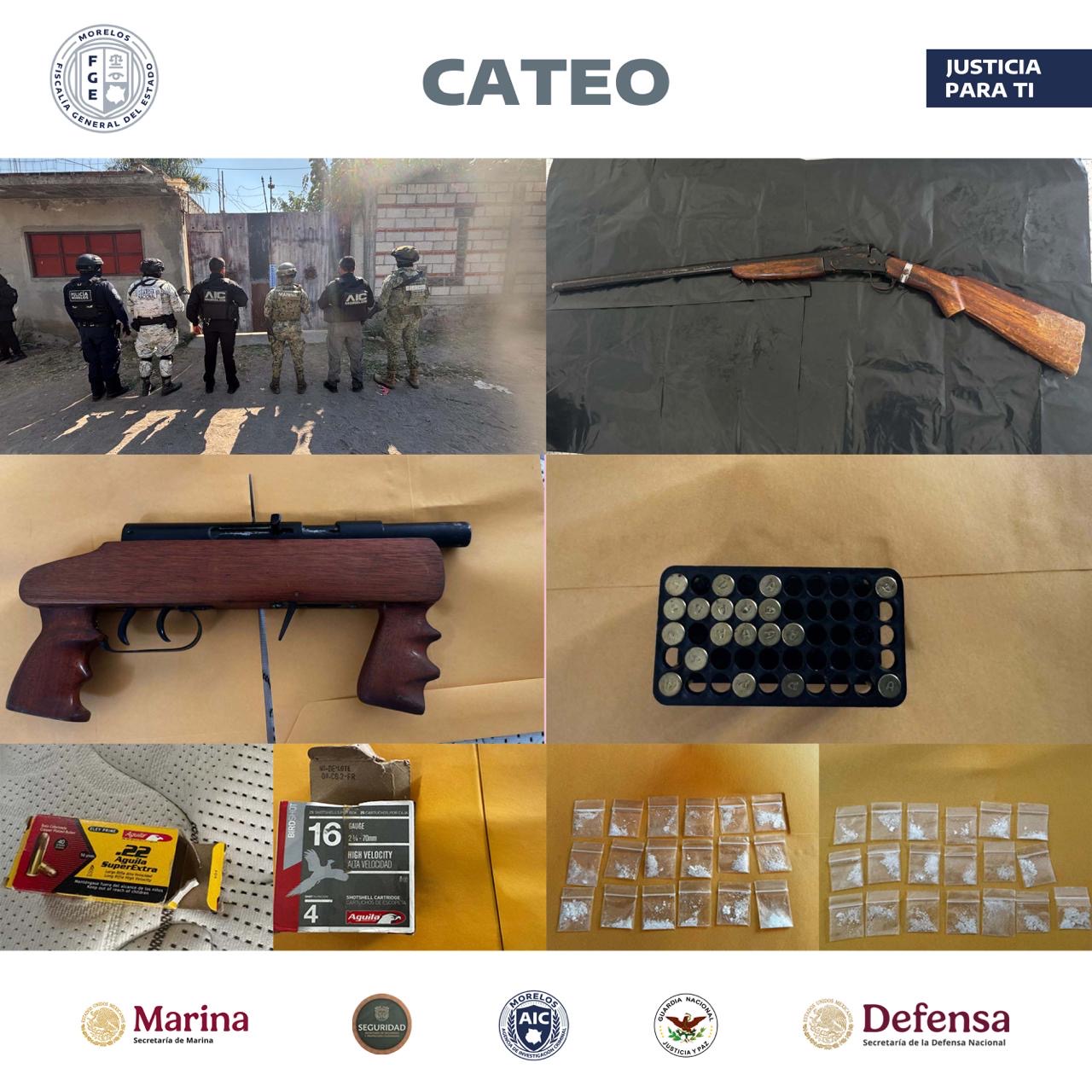 COE CATEA UN INMUEBLE, PRESUNTAMENTE RELACIONADO CON LA VENTA DE DROGAS EN TLALTIZAPÁN