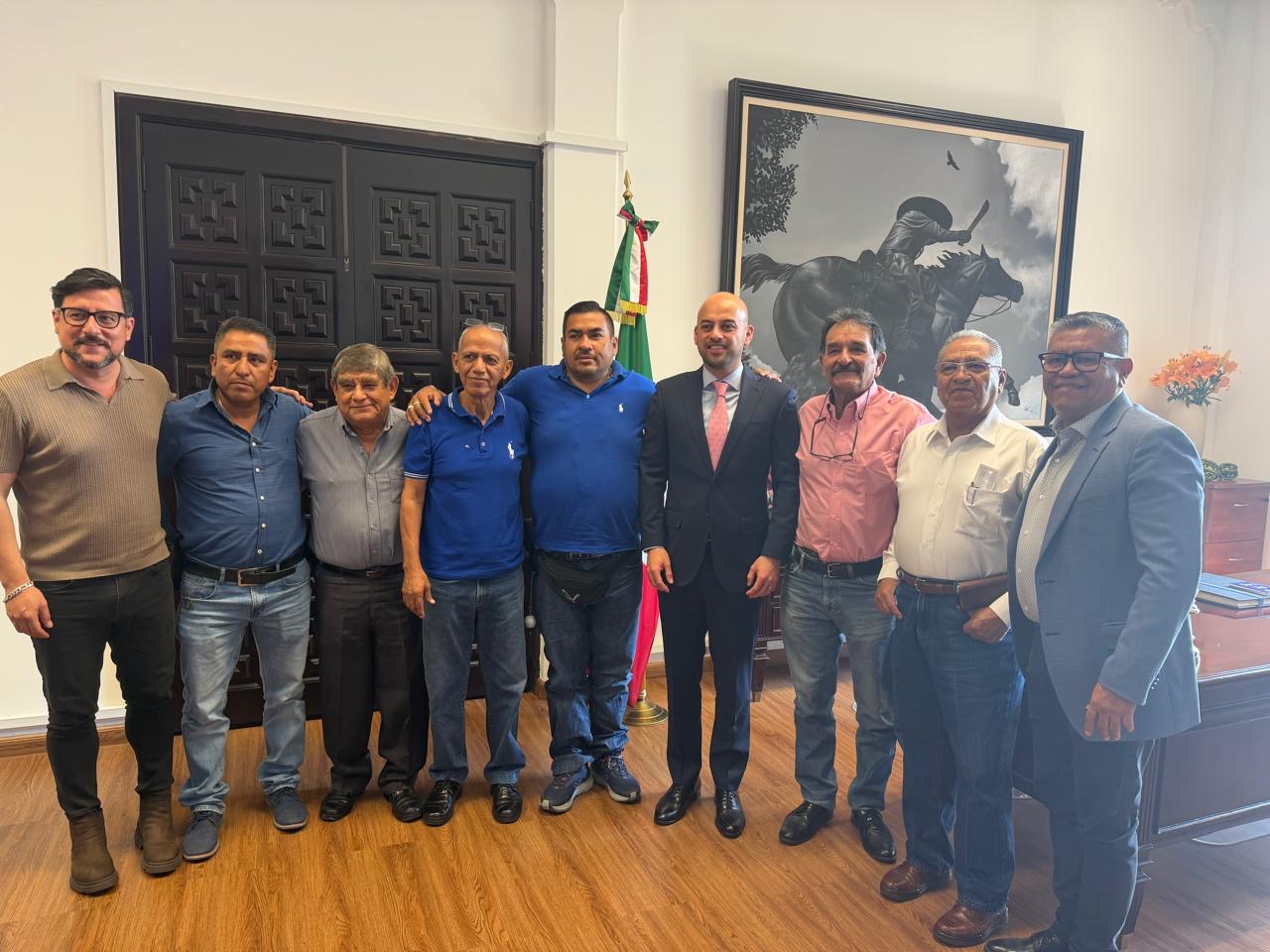 CONTINÚA GOBIERNO DEL ESTADO MESAS DE TRABAJO CON REPRESENTANTES DEL TRANSPORTE PÚBLICO SIN ITINERARIO FIJO