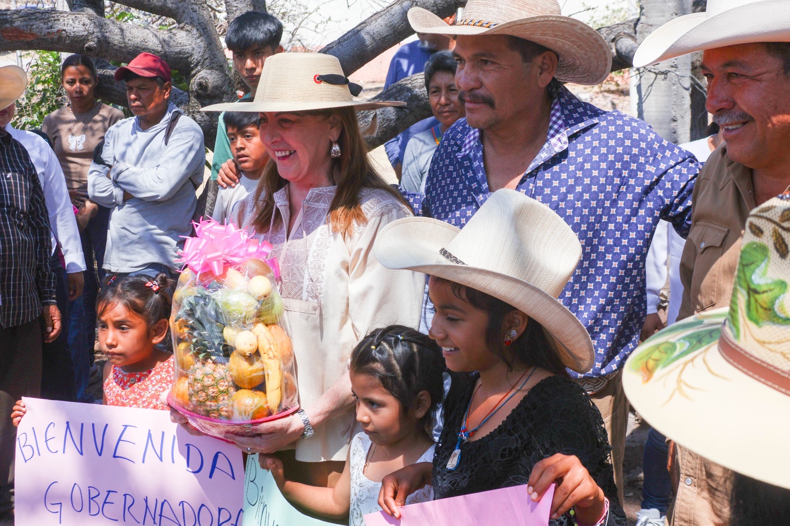 PEQUEÑA COMUNIDAD DE PITZOTLÁN SE SIENTE ATENDIDA DURANTE LA ADMINISTRACIÓN QUE ENCABEZA MARGARITA GONZÁLEZ SARAVIA