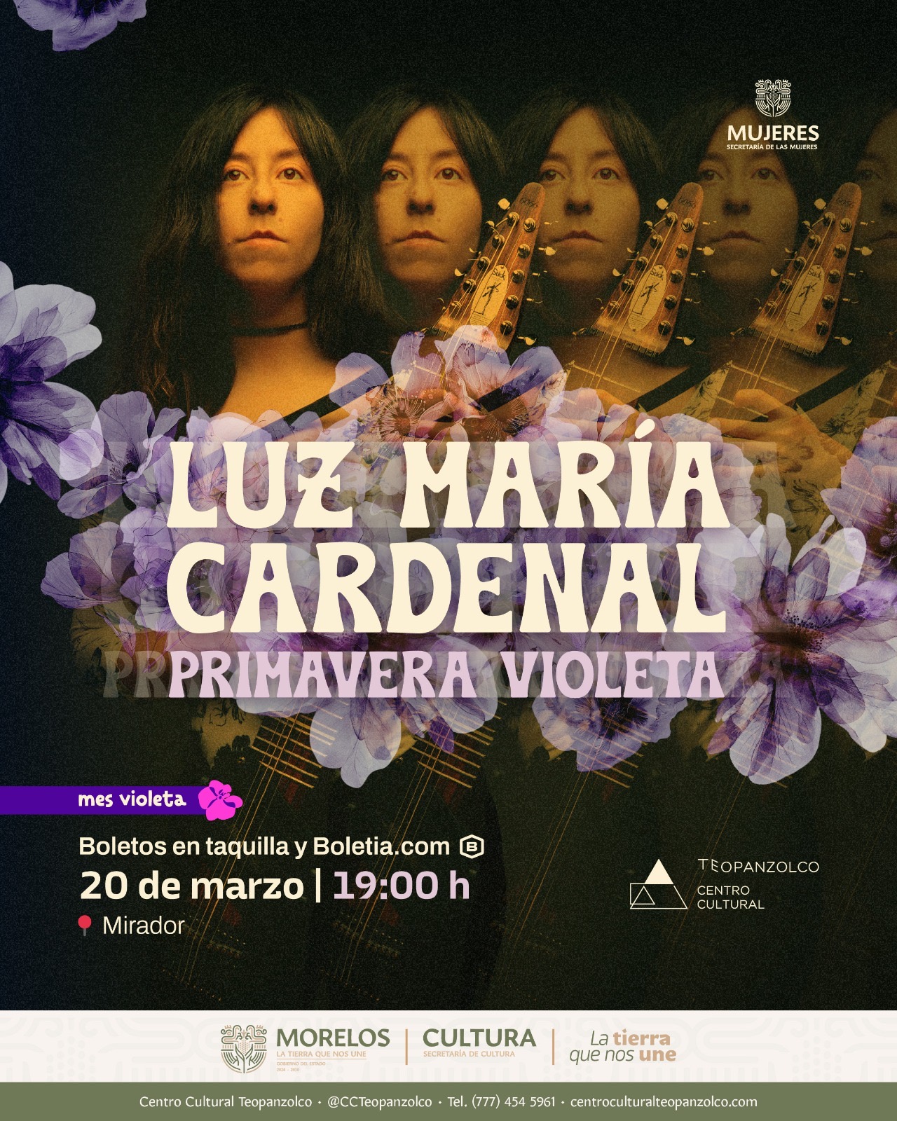PRESENTE LUZ MARÍA CARDENAL EN EL CENTRO CULTURAL TEOPANZOLCO