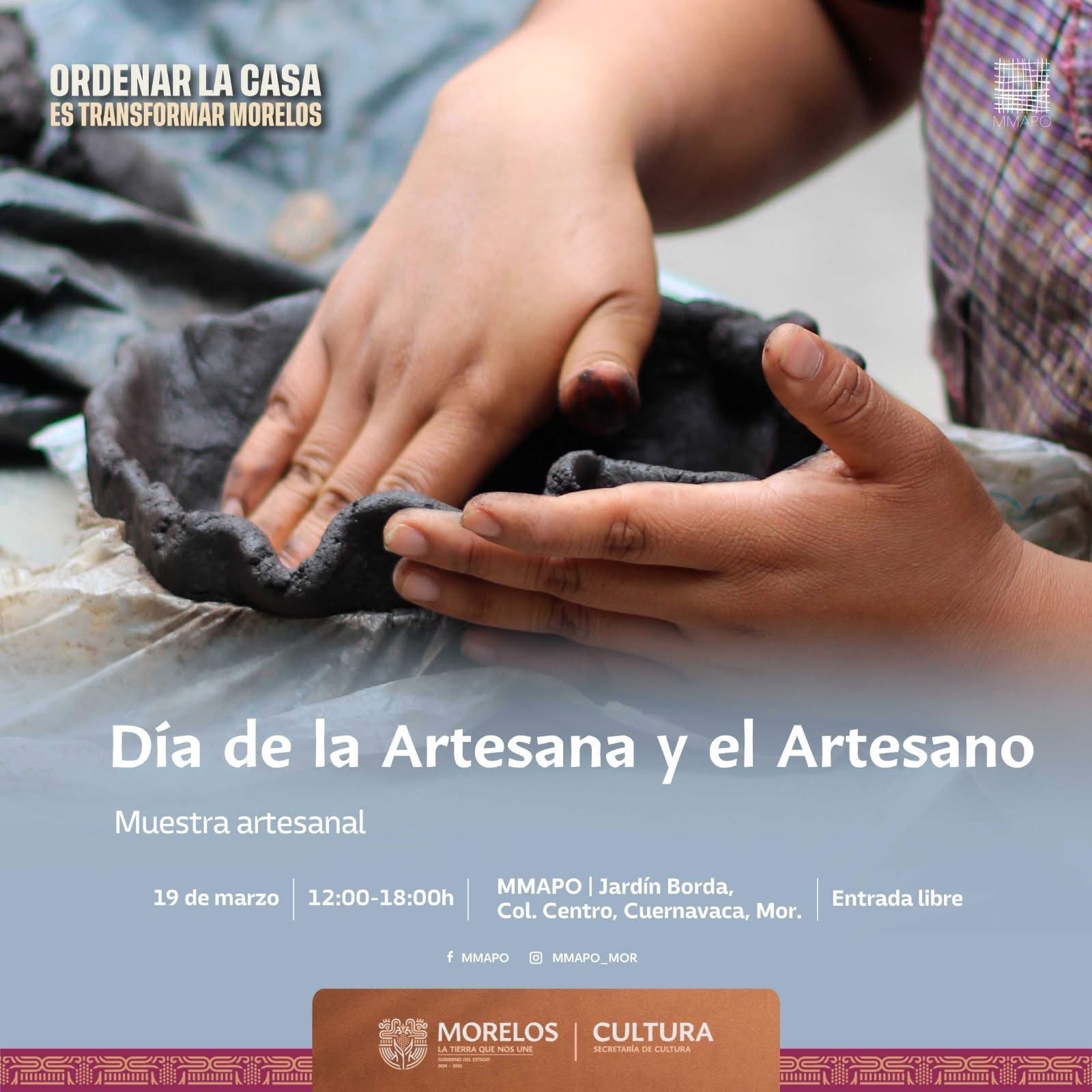 CELEBRA SECRETARÍA DE CULTURA DÍA DE LA ARTESANA Y EL ARTESANO