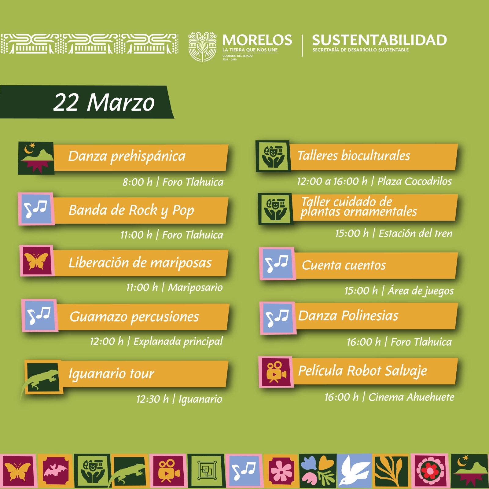 INVITA SDS A VIVIR EL FESTIVAL “ALAS DE PRIMAVERA” EN EL PARQUE BARRANCA DE CHAPULTEPEC