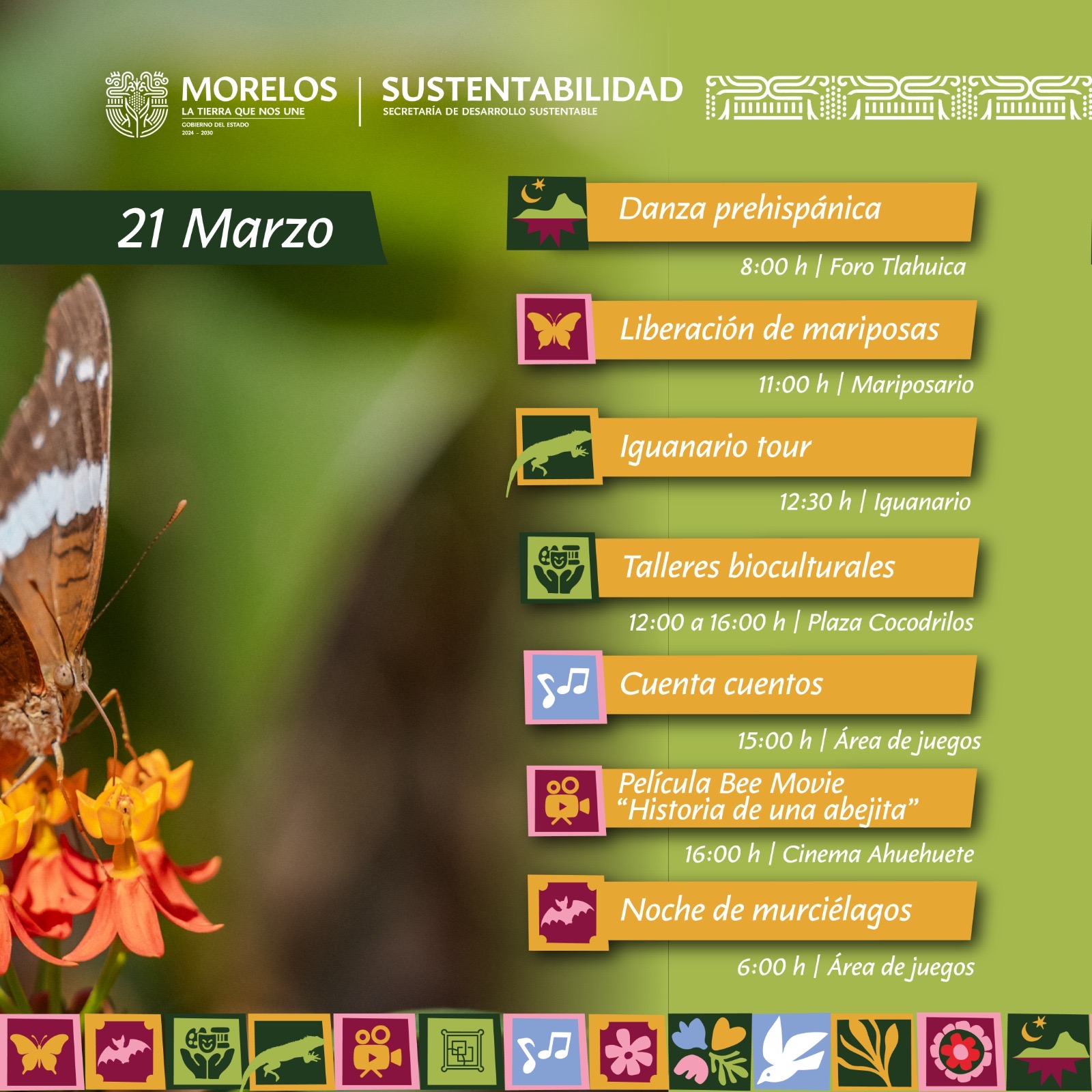 INVITA SDS A VIVIR EL FESTIVAL “ALAS DE PRIMAVERA” EN EL PARQUE BARRANCA DE CHAPULTEPEC