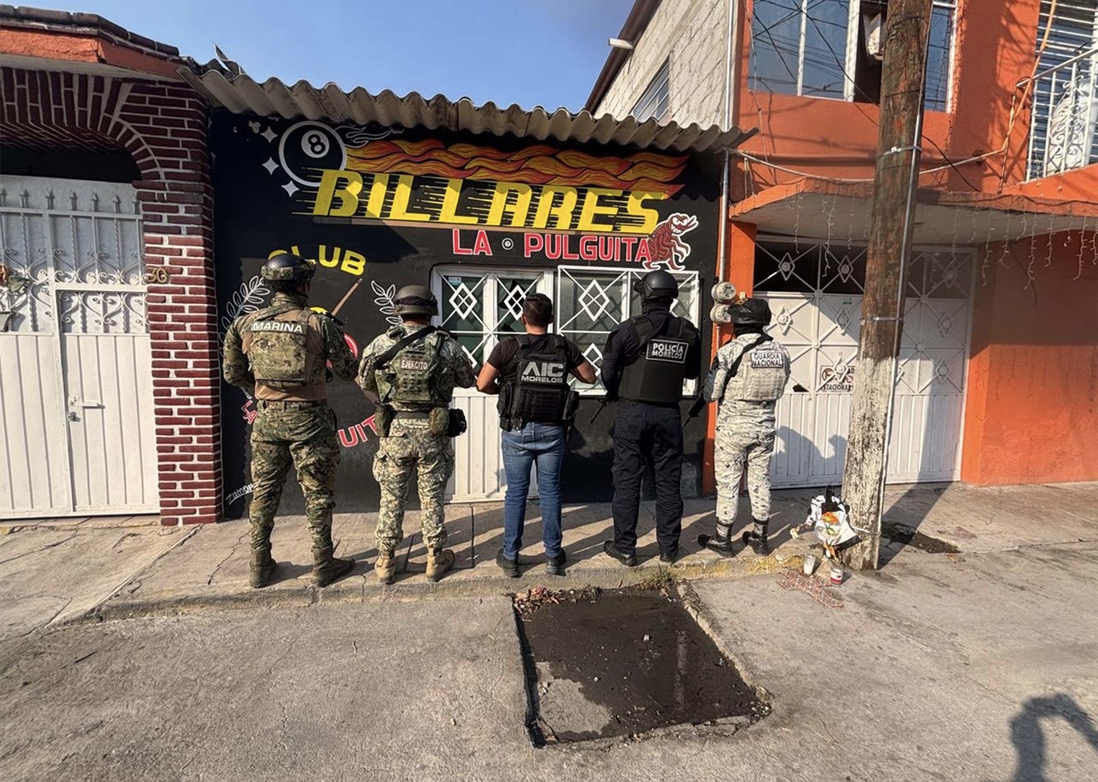 AIC CATEA UN BILLAR, PRESUNTAMENTE UTILIZADO PARA LA VENTA DE DROGAS EN TLALTIZAPÁN