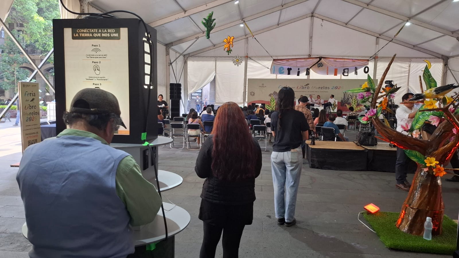 INSTALA ATDEM INTERNET GRATUITO EN LA FERIA DEL LIBRO 2026 EN CUERNAVACA