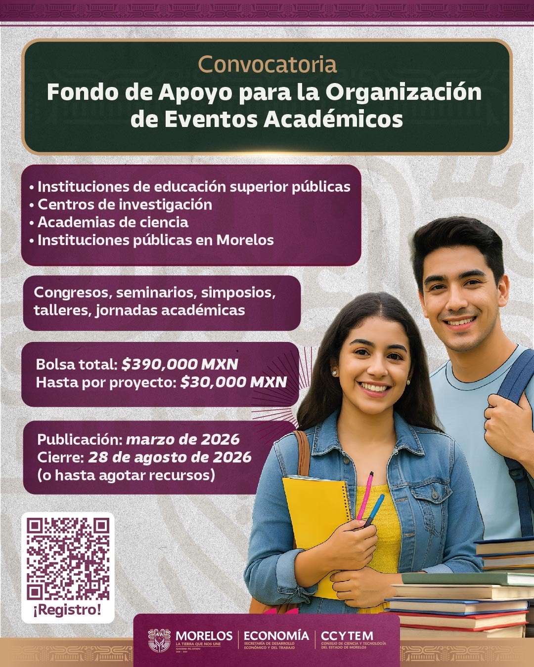 SE CONSOLIDA MORELOS COMO UN REFERENTE EN GENERACIÓN DE CONOCIMIENTO, INNOVACIÓN Y DESARROLLO SOSTENIBLE